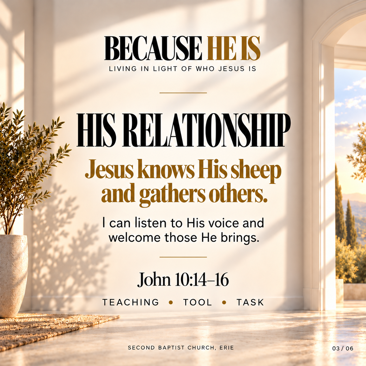 His Relationship